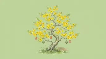 Mai vàng ngày Tết