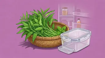 Cách giữ rau xanh lâu héo và tươi lâu hơn