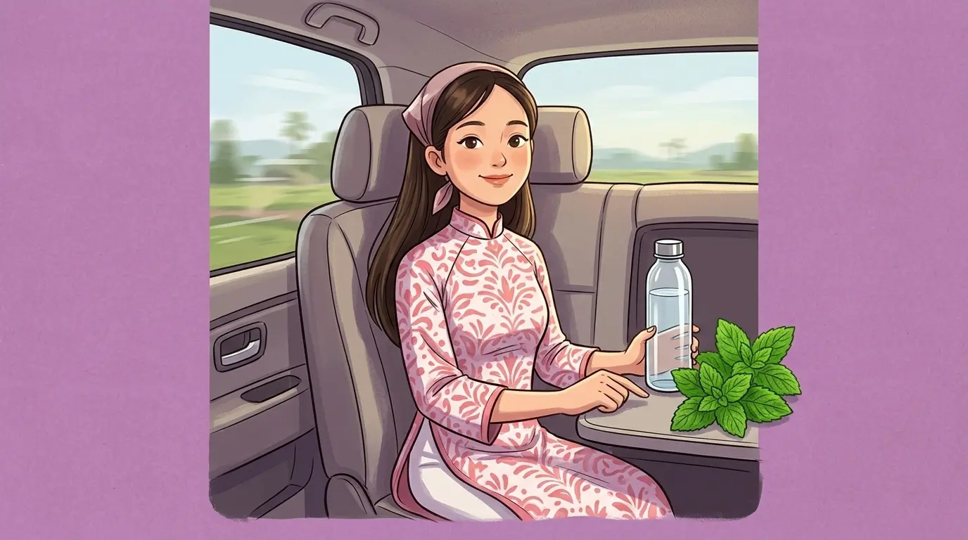 Cách giảm say xe bằng những mẹo đơn giản