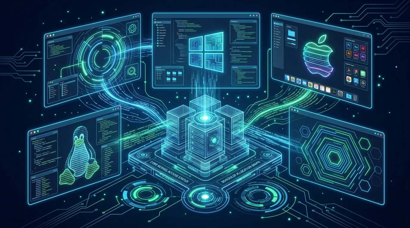 Hệ điều hành là gì? Vì sao Windows, macOS và Linux lại khác nhau